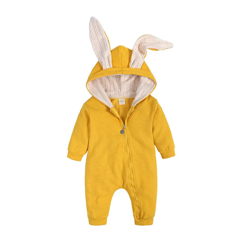Baby Rabbit Ear Long Sleeve Romper
