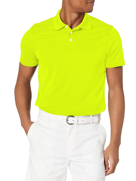 Short Sleeve Polo Buttons