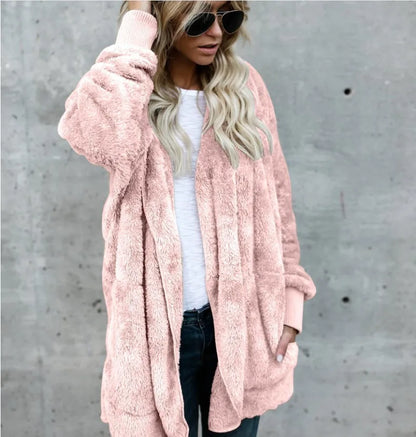 Double Fleece Hooded Jacket