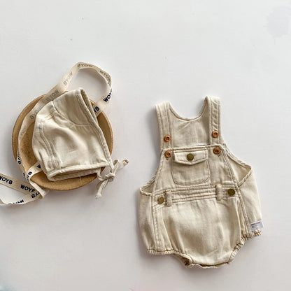 Baby Denim Sling Romper