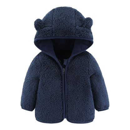 Baby Bear Ears Fleece Jacket