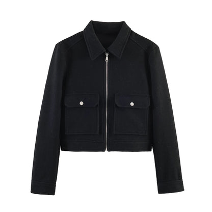 Winter Zipper Pocket Jacket