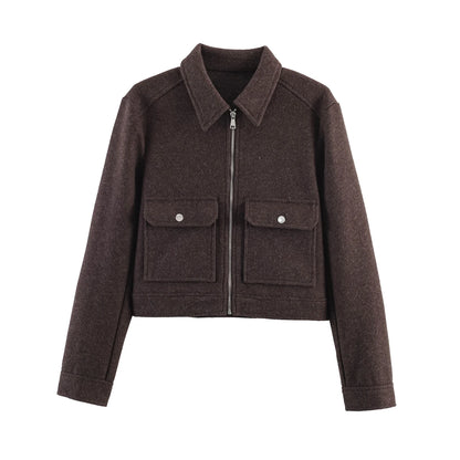 Winter Zipper Pocket Jacket