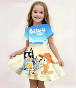 Girls Cartoon Princess Nightgown