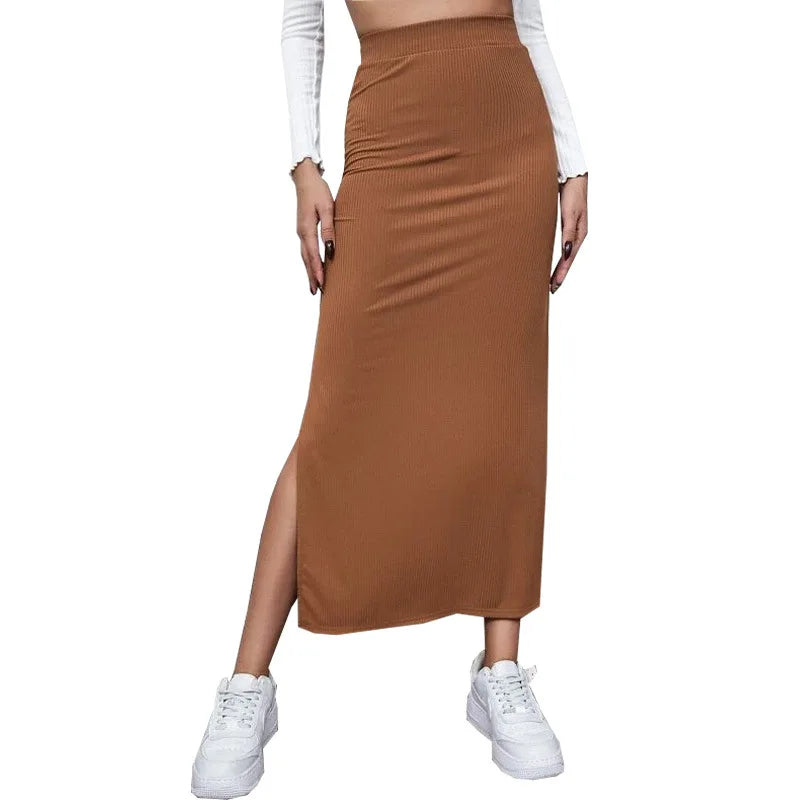 Summer High-Waisted Buttocks Split