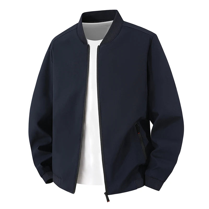 Fashionable Baseball Collar Jacket