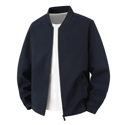 Fashionable Baseball Collar Jacket