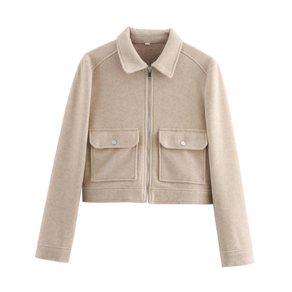 Winter Zipper Pocket Jacket