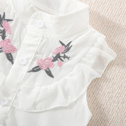 Baby Girl Flower Embroidery Set