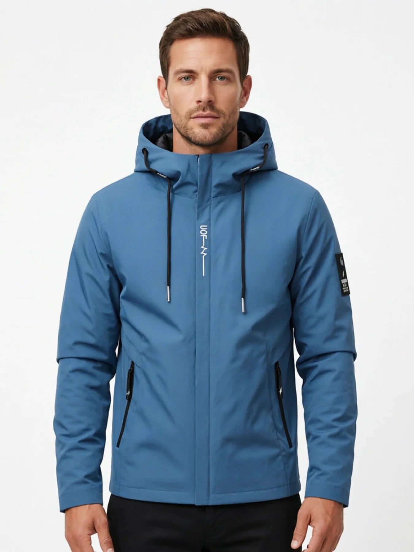 Men's Stylish Hooded Jacket