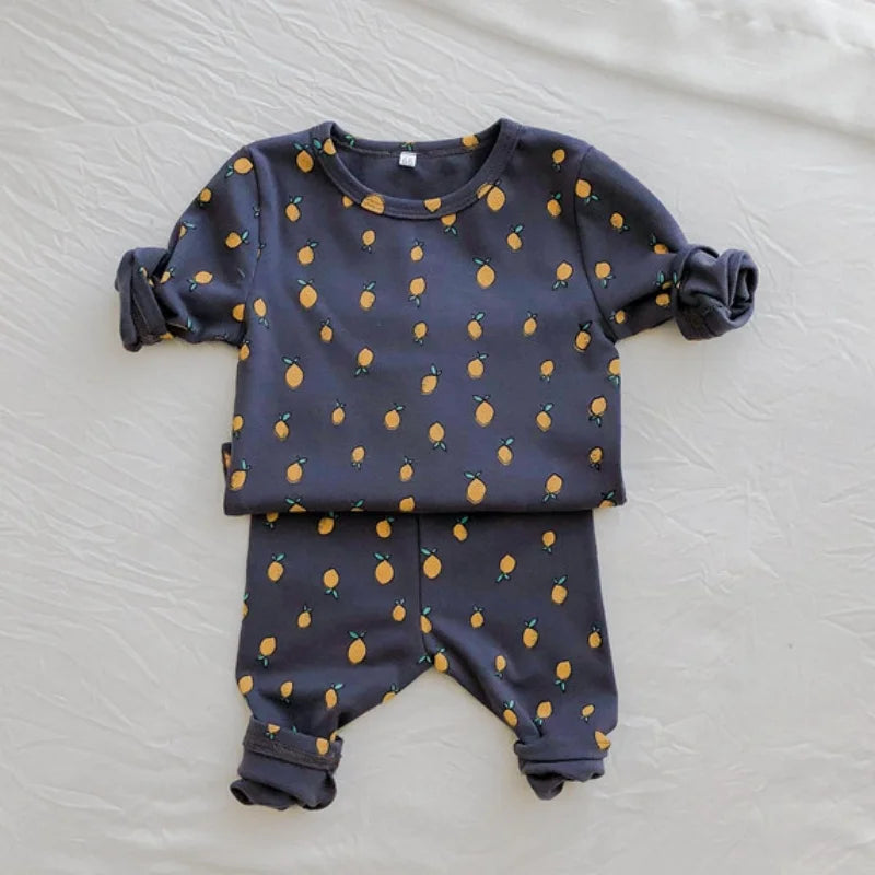 Baby High Waist Pajama Set