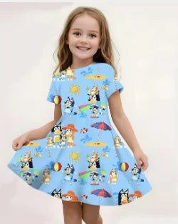 Girls Cartoon Princess Nightgown