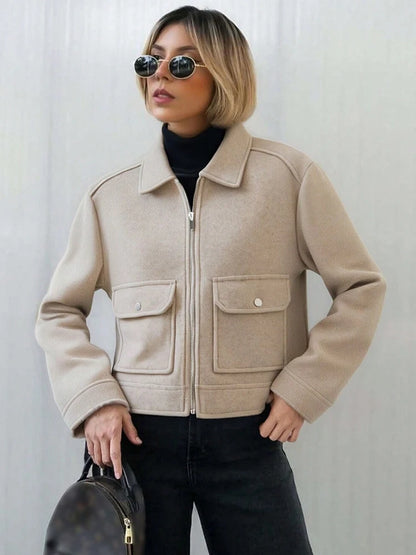 Winter Zipper Pocket Jacket