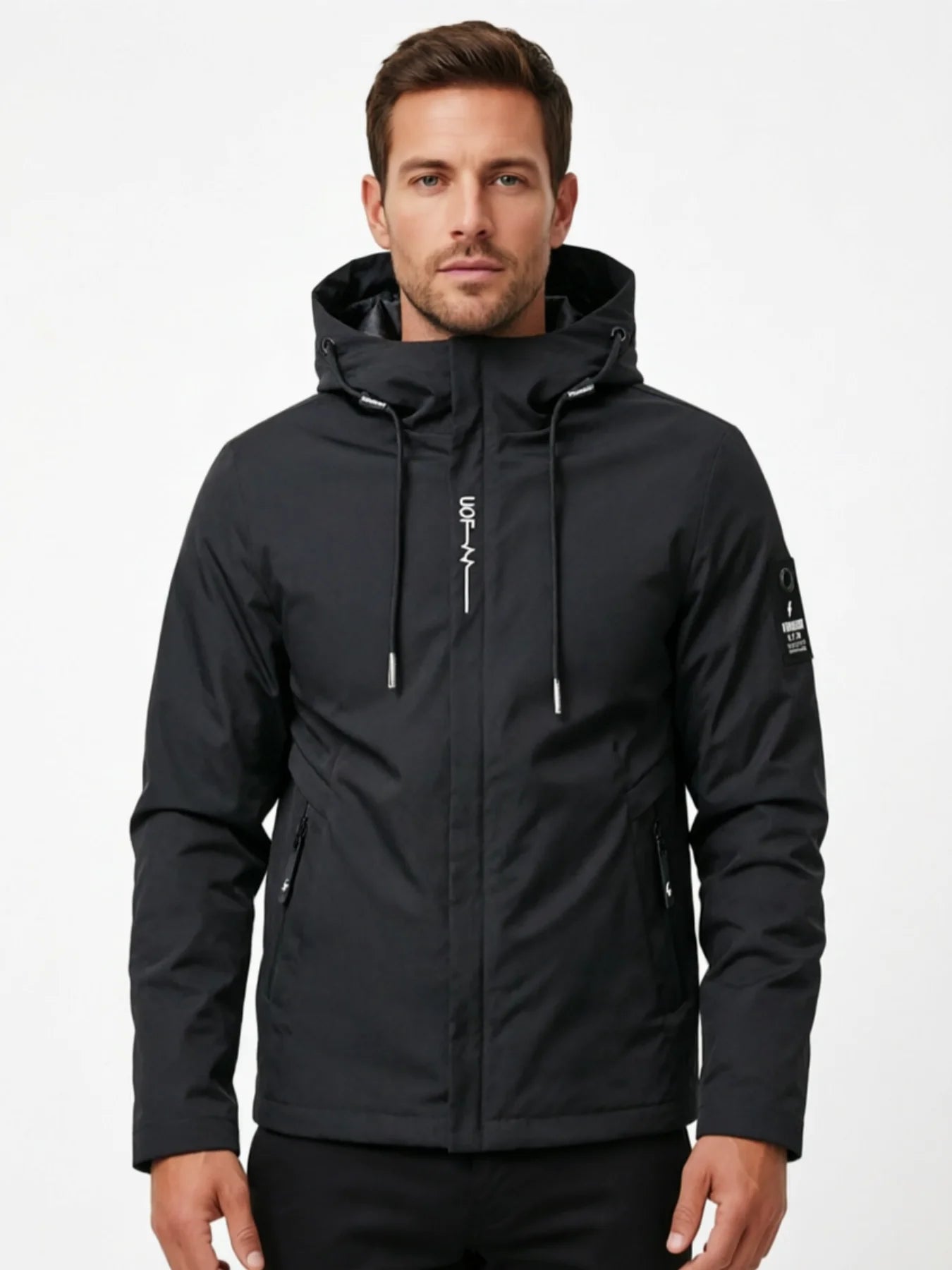 Men's Stylish Hooded Jacket