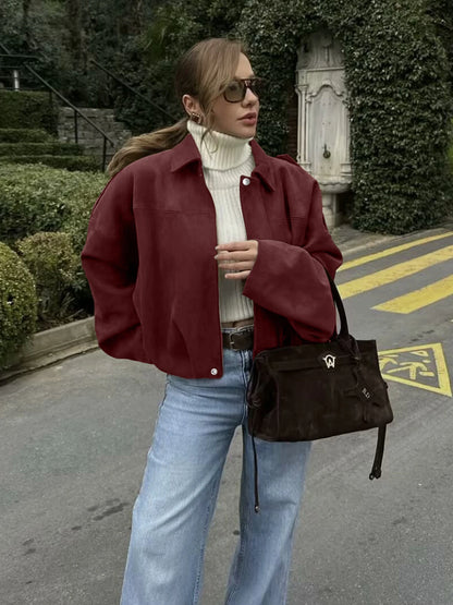Drop Shoulder Cargo Jacket
