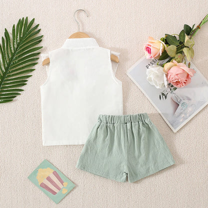 Baby Girl Flower Embroidery Set