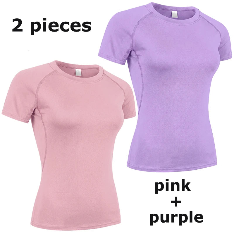 Compression Short Sleeve Yoga
