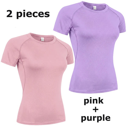 Compression Short Sleeve Yoga