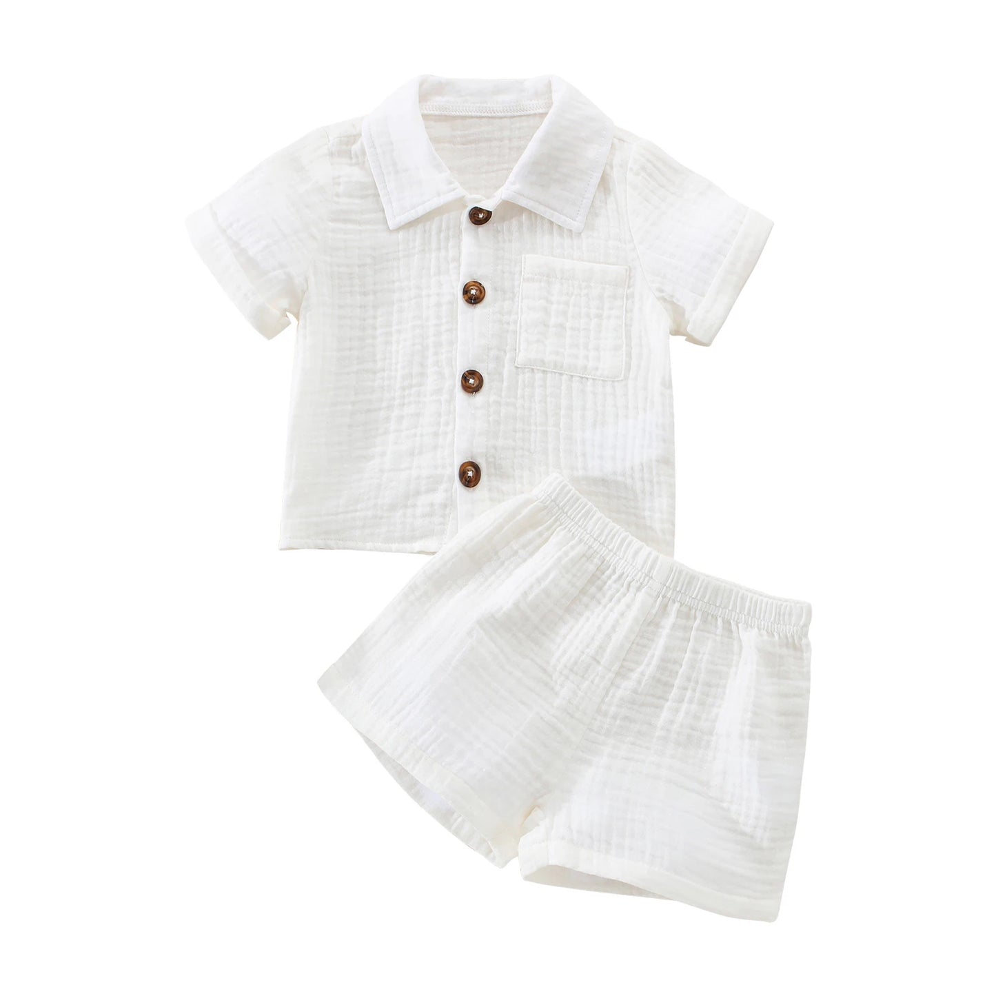 Baby Solid Two-Piece Set