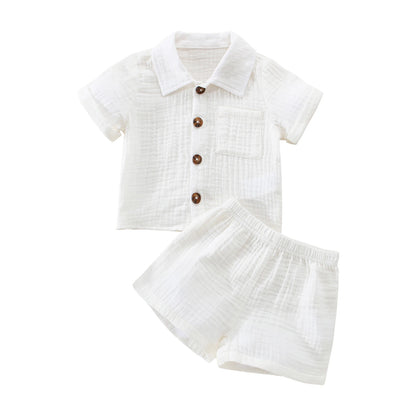 Baby Solid Two-Piece Set