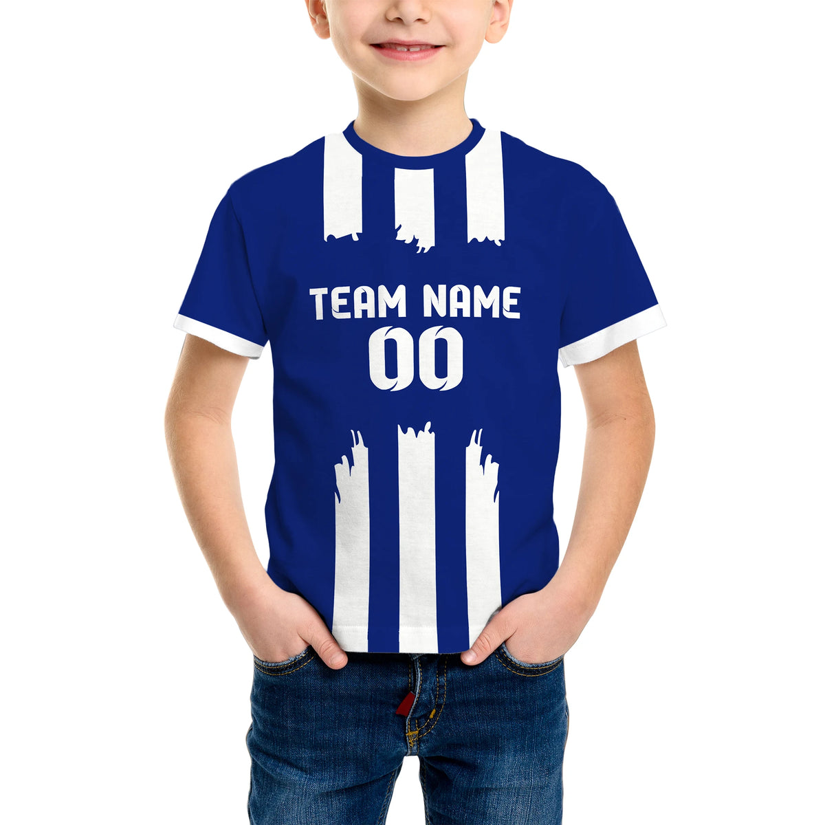 Kids Boys Sports Tee Print
