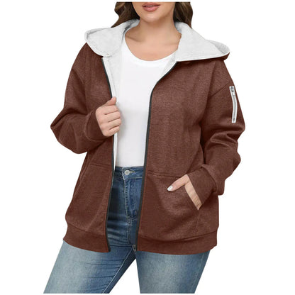 Basic Solid Color Hoodie
