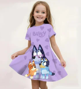 Girls Cartoon Princess Nightgown