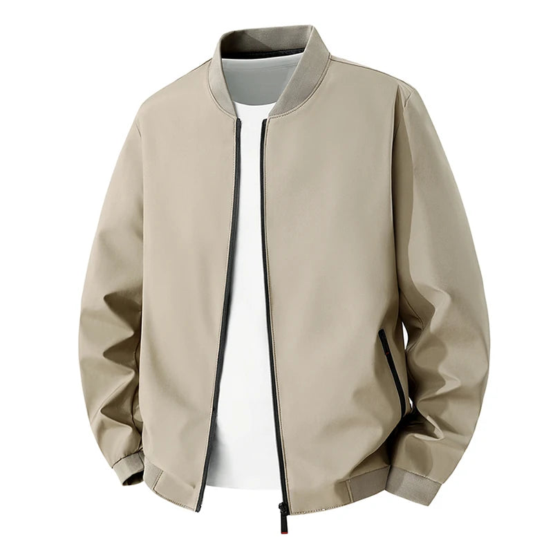 Fashionable Baseball Collar Jacket