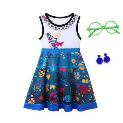 Girl's Sleeveless Printed Magic