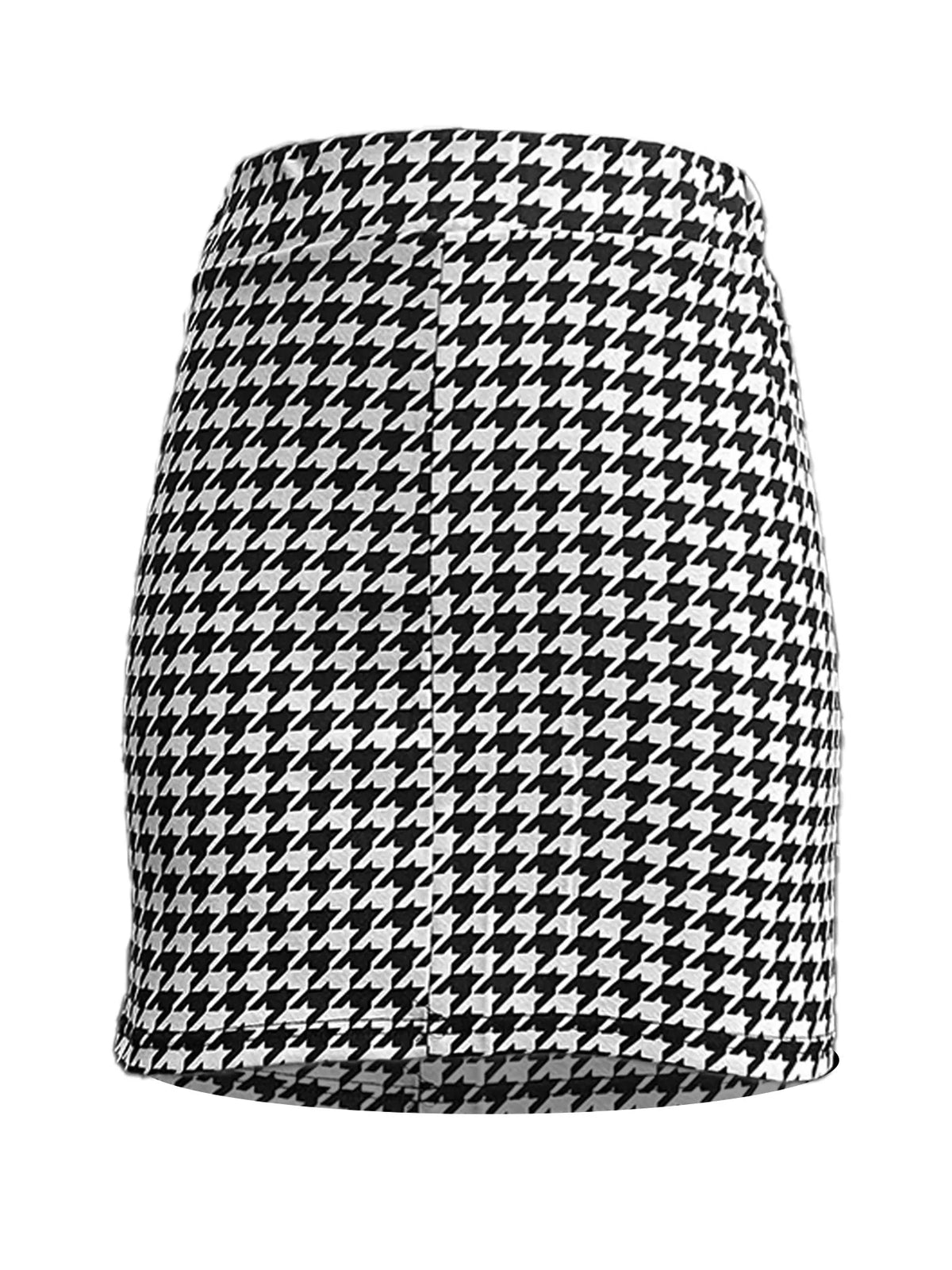 Slim Fit Vintage Mini Skirt