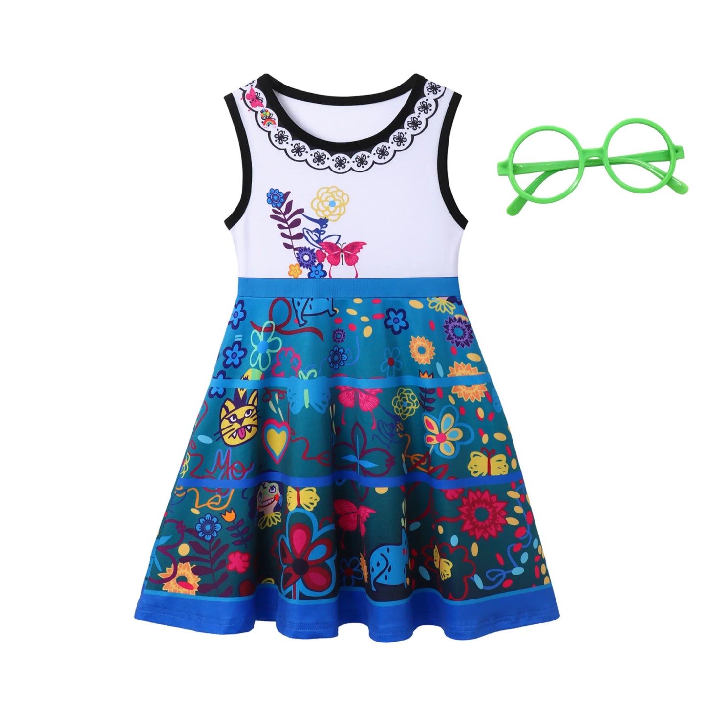 Girl's Sleeveless Printed Magic