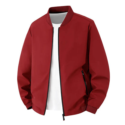 Fashionable Baseball Collar Jacket