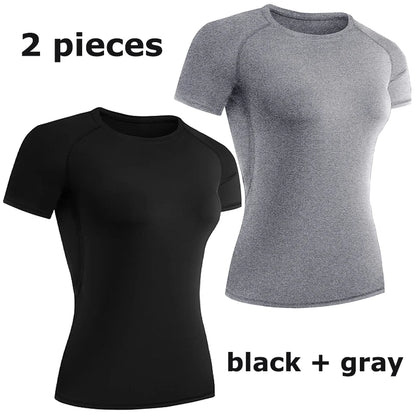 Compression Short Sleeve Yoga
