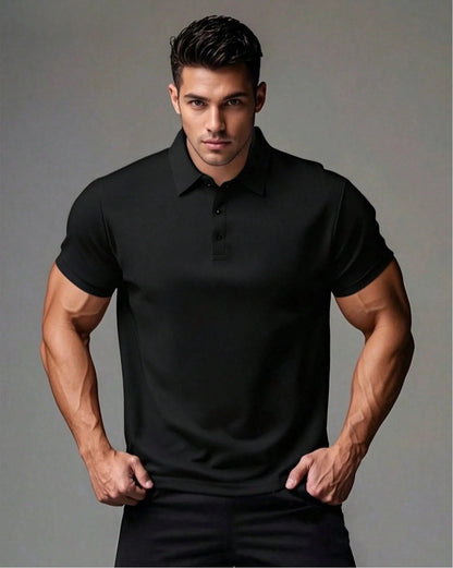 Breathable Business Polo Summer