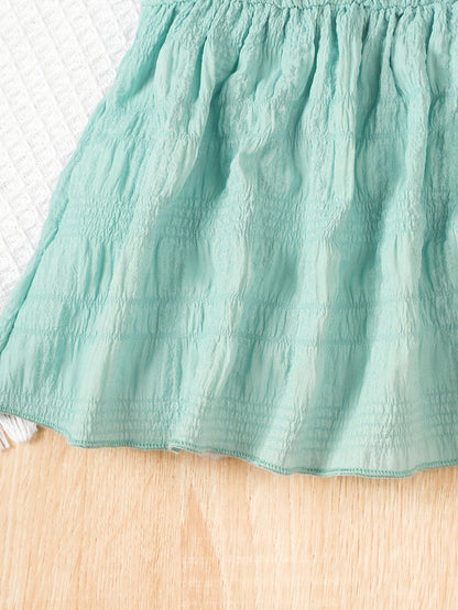 Baby Girl Ruffle Top 3-Piece Set