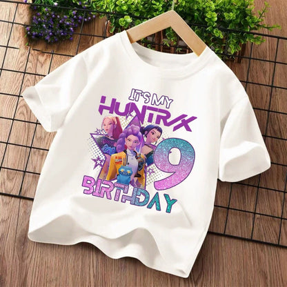 Girls Kawaii Print T-Shirt