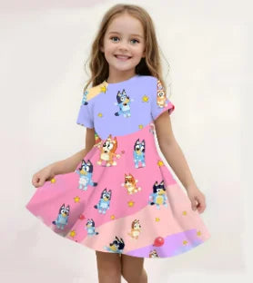 Girls Cartoon Princess Nightgown