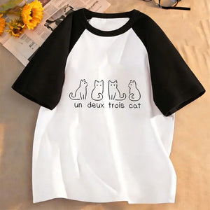 Kids Cat Manga T-Shirt