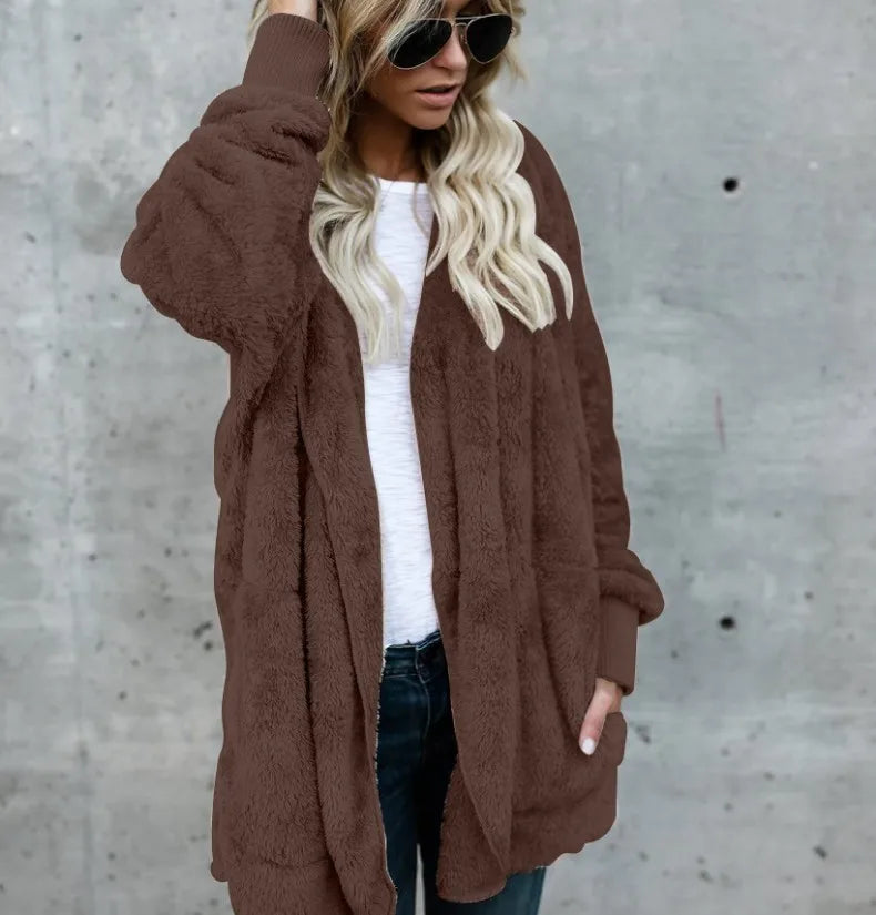 Double Fleece Hooded Jacket