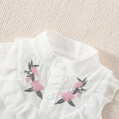 Baby Girl Flower Embroidery Set