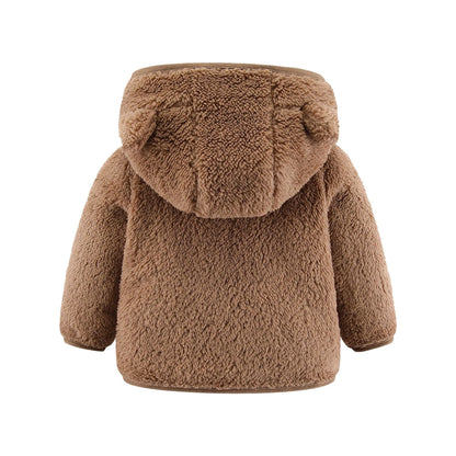 Baby Bear Ears Fleece Jacket