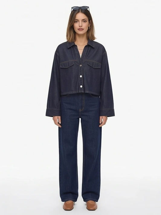 Willshela Pockets Denim Jeans