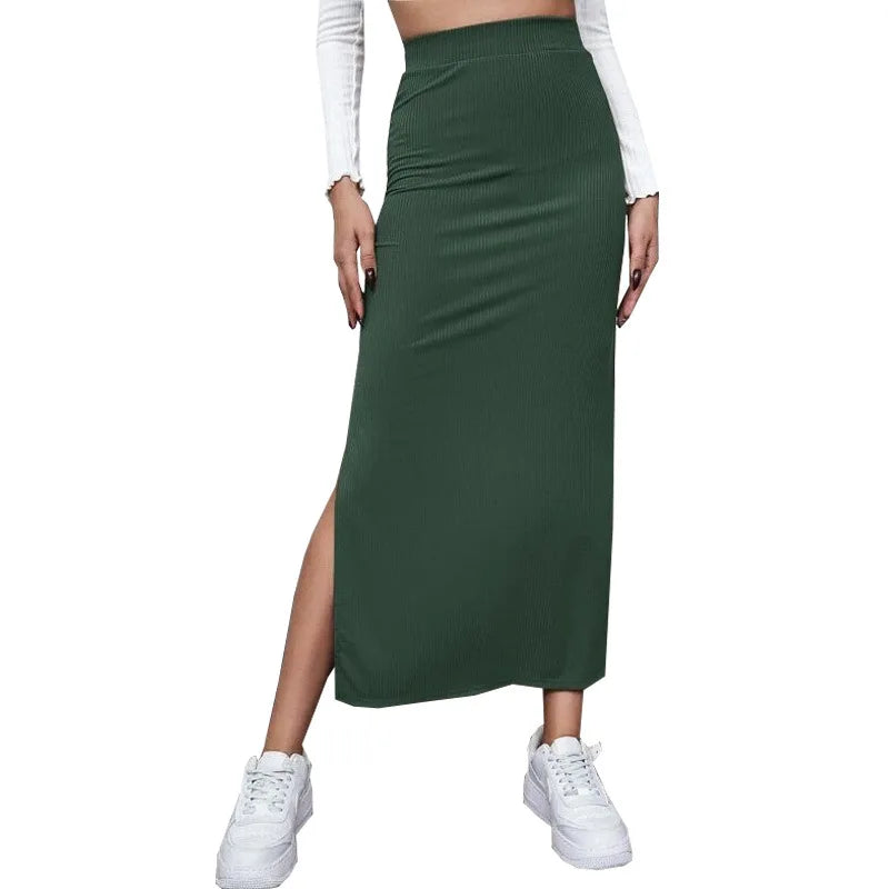Summer High-Waisted Buttocks Split