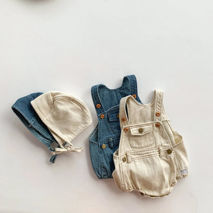 Baby Denim Sling Romper