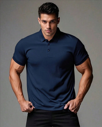 Breathable Business Polo Summer