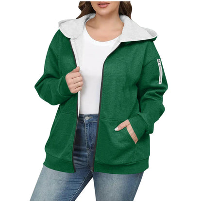 Basic Solid Color Hoodie