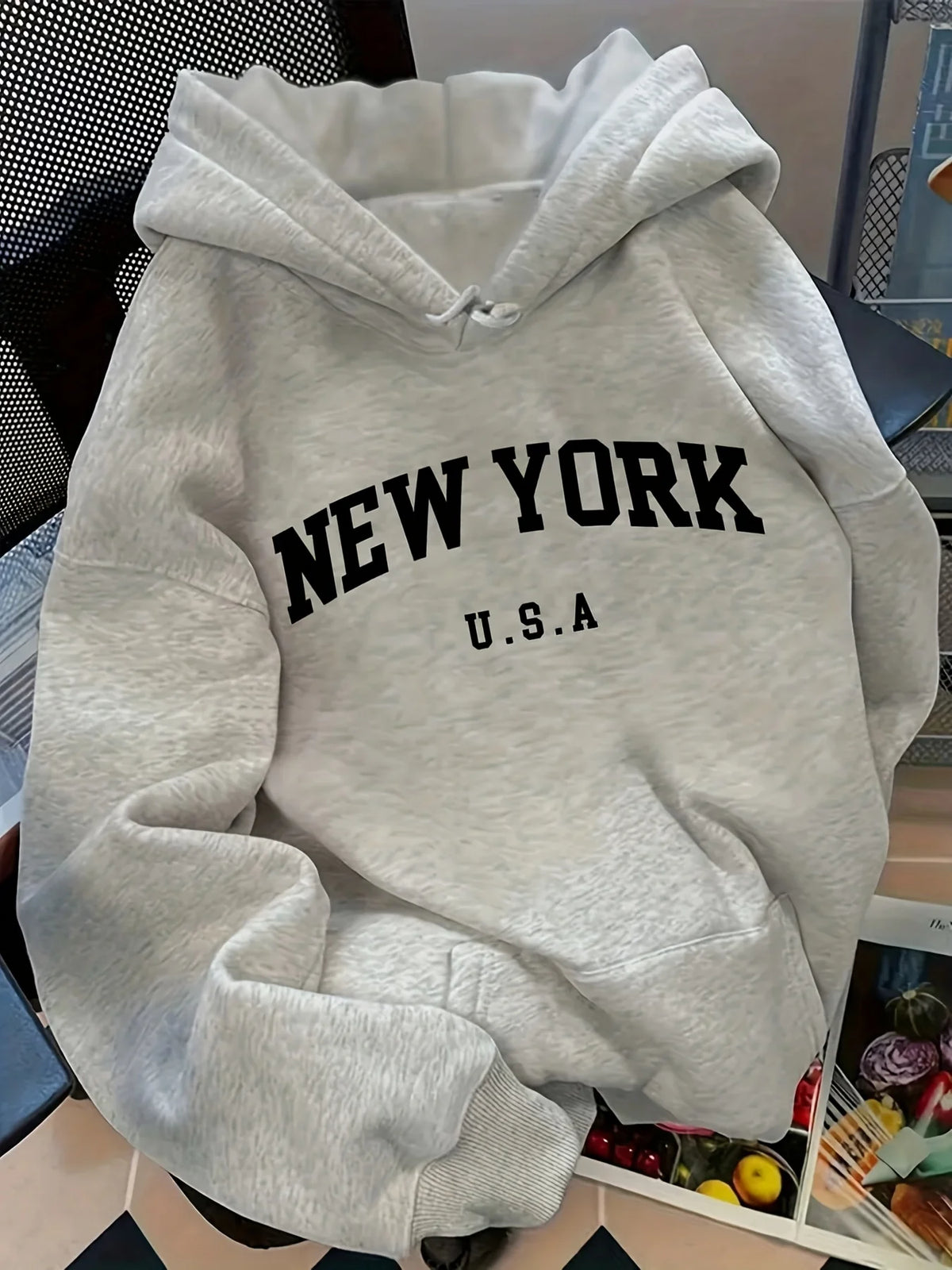 Relaxed Fit New York Hoodie