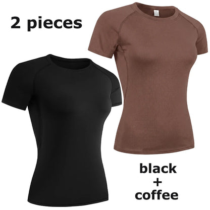 Compression Short Sleeve Yoga