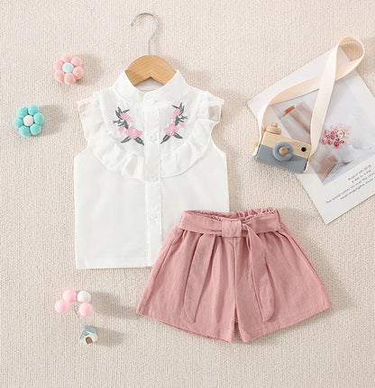 Baby Girl Flower Embroidery Set