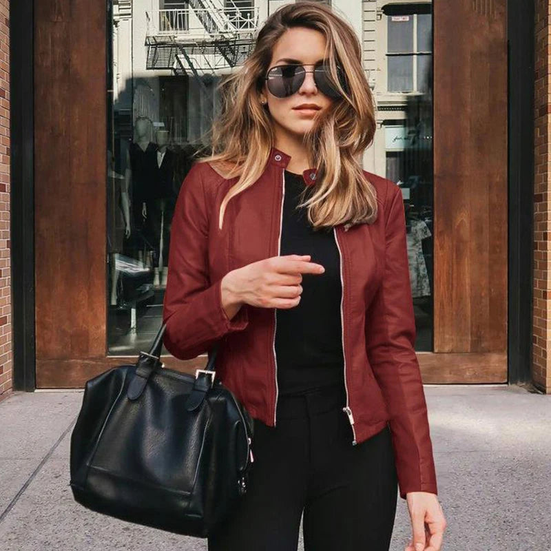 Bike Coat PU Leather
